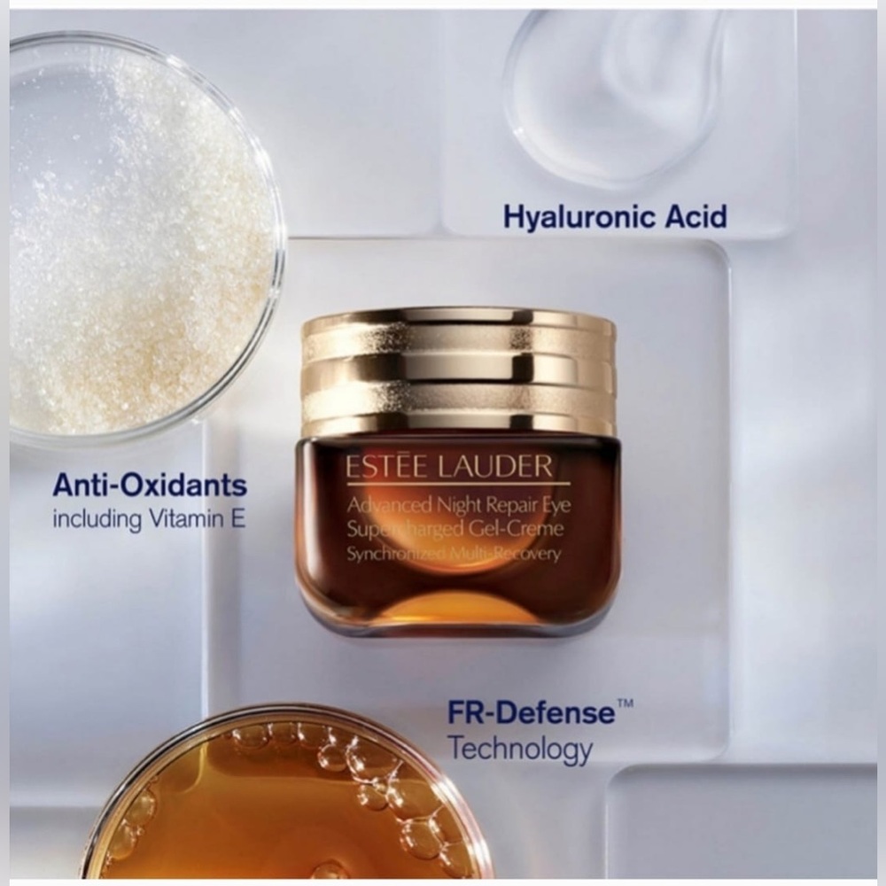 ESTEE LAUDER Advanced Night Repair Eye Supercharged Gel Cream .5 oz - Picture 3 of 6